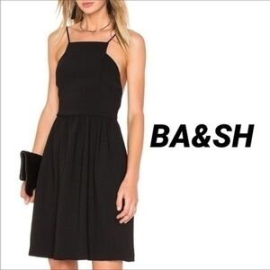 ba&sh Black Sleeveless Dress
